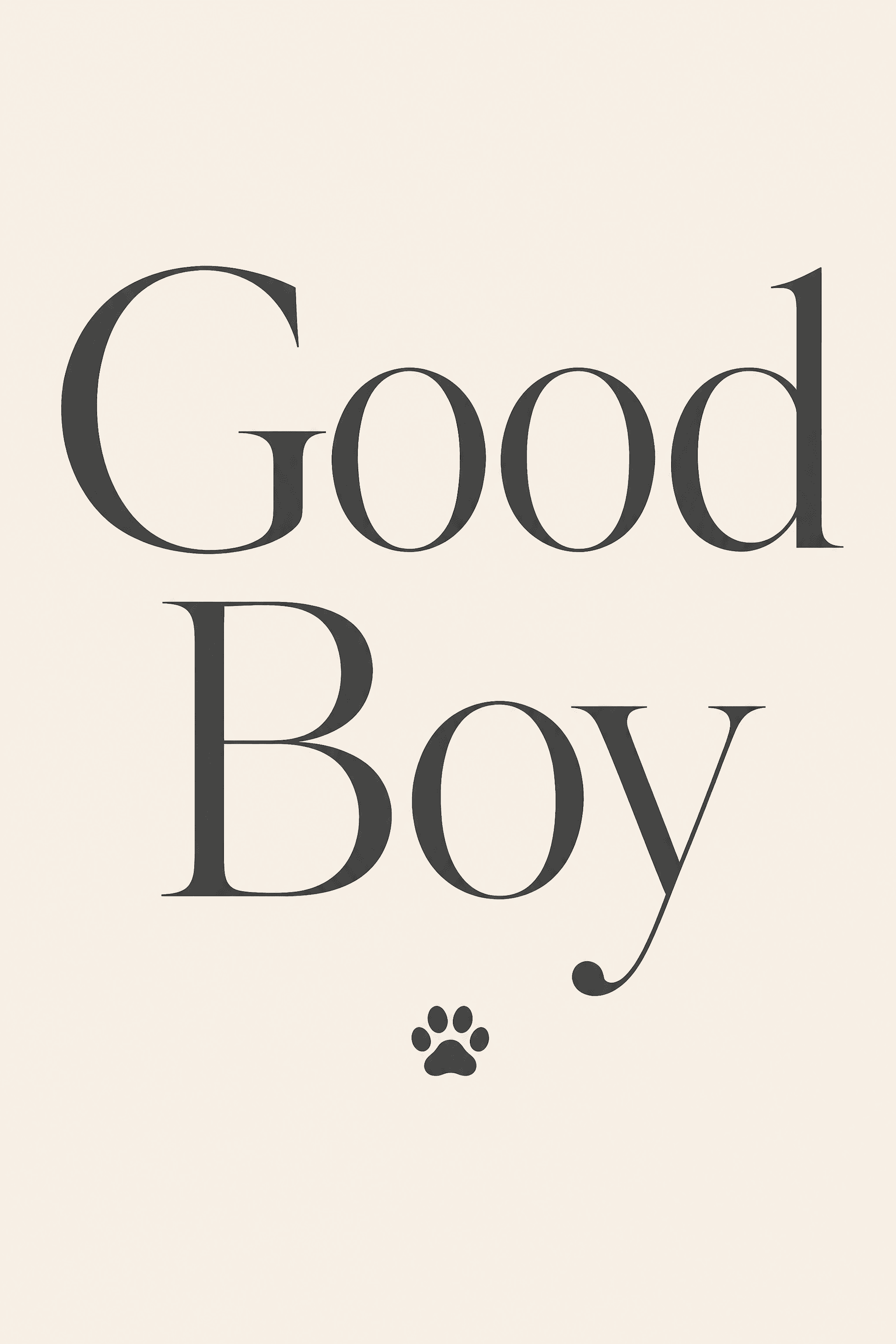 Typographies chien & chat